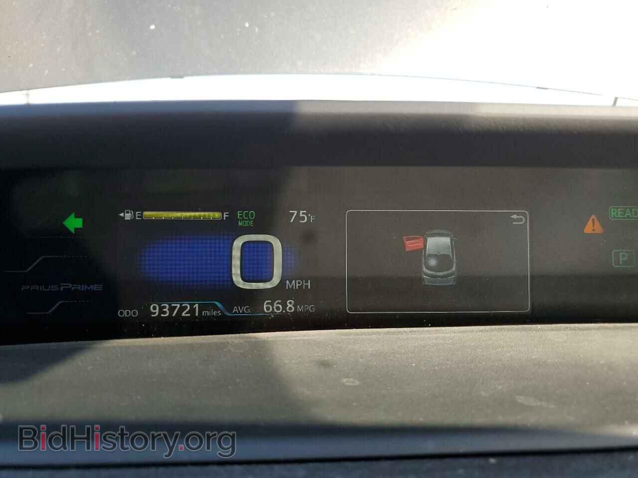 2019 TOYOTA PRIUS - VIN: JTDKARFP2K3117014 - Фото 9