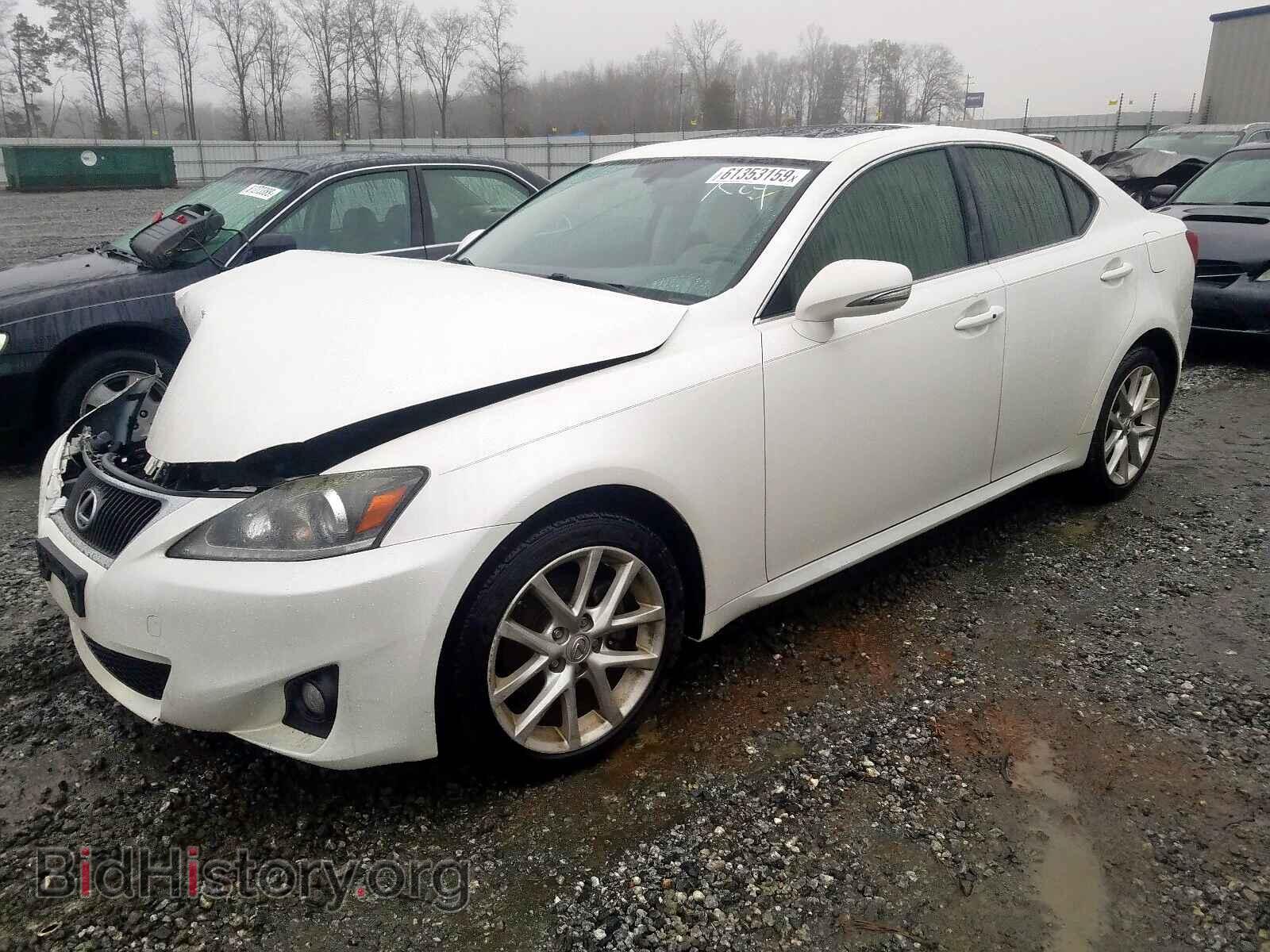 2012 LEXUS IS - VIN: JTHCF5C23C5054890 - Фото 2