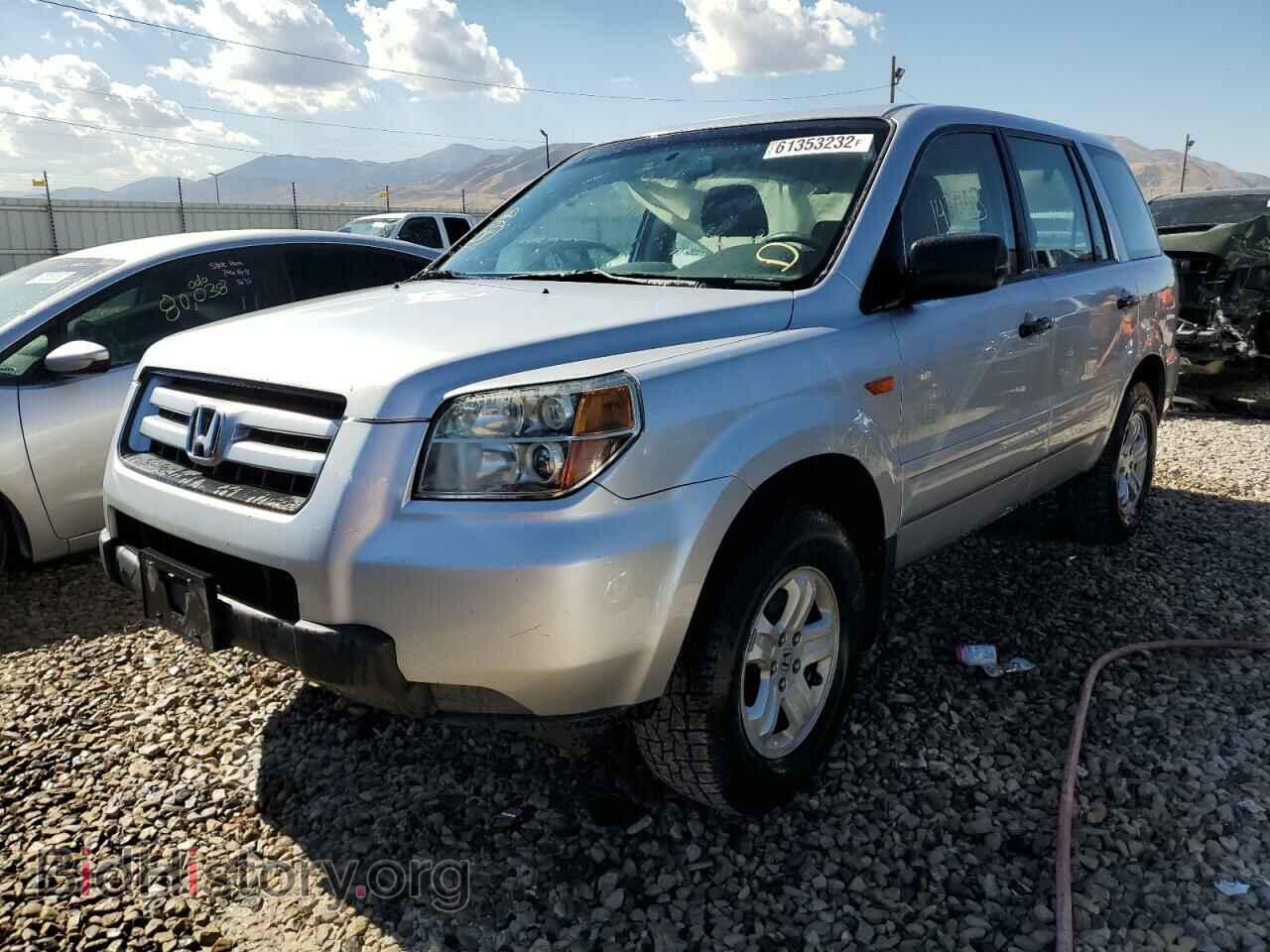 2006 HONDA PILOT - VIN: 2HKYF18196H554797 - Фото 2
