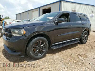 2012 Dodge DURANGO SXT, black — VIN 1C4RDHAGXCC121708, Copart