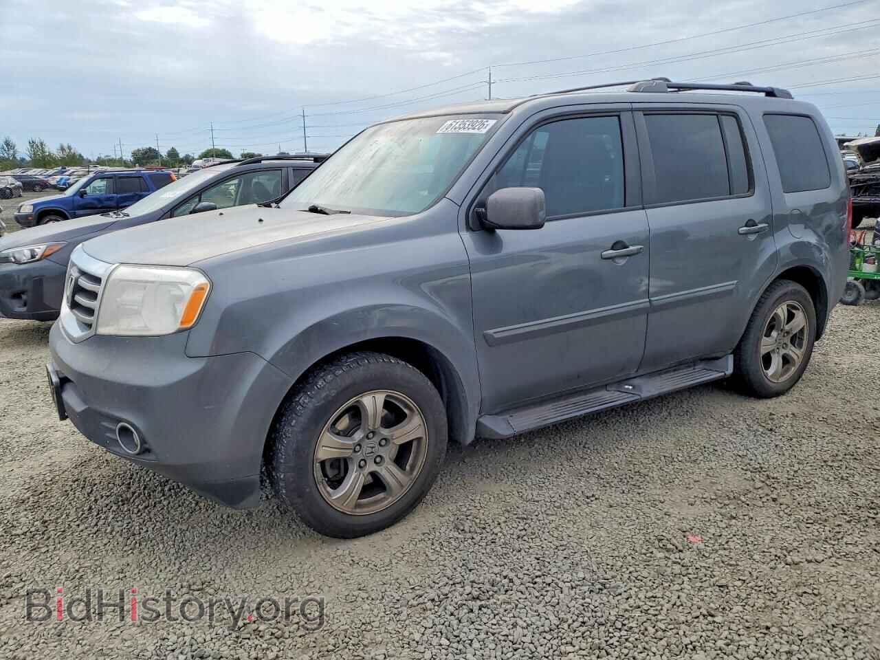 Photo 5FNYF4H77CB013019 - HONDA PILOT 2012