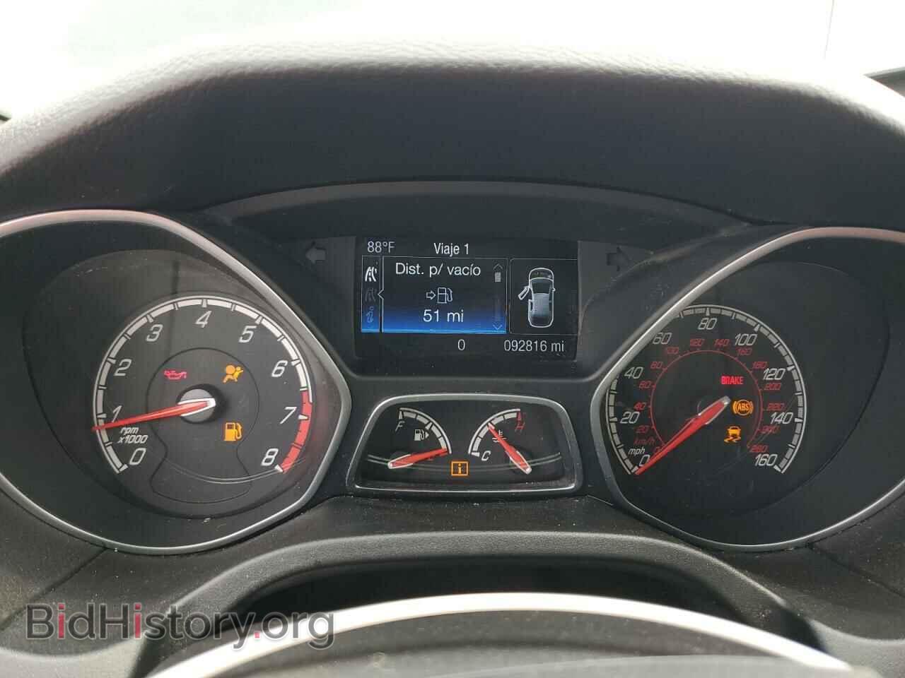2014 FORD FOCUS - VIN: 1FADP3L97EL204993 - Фото 9
