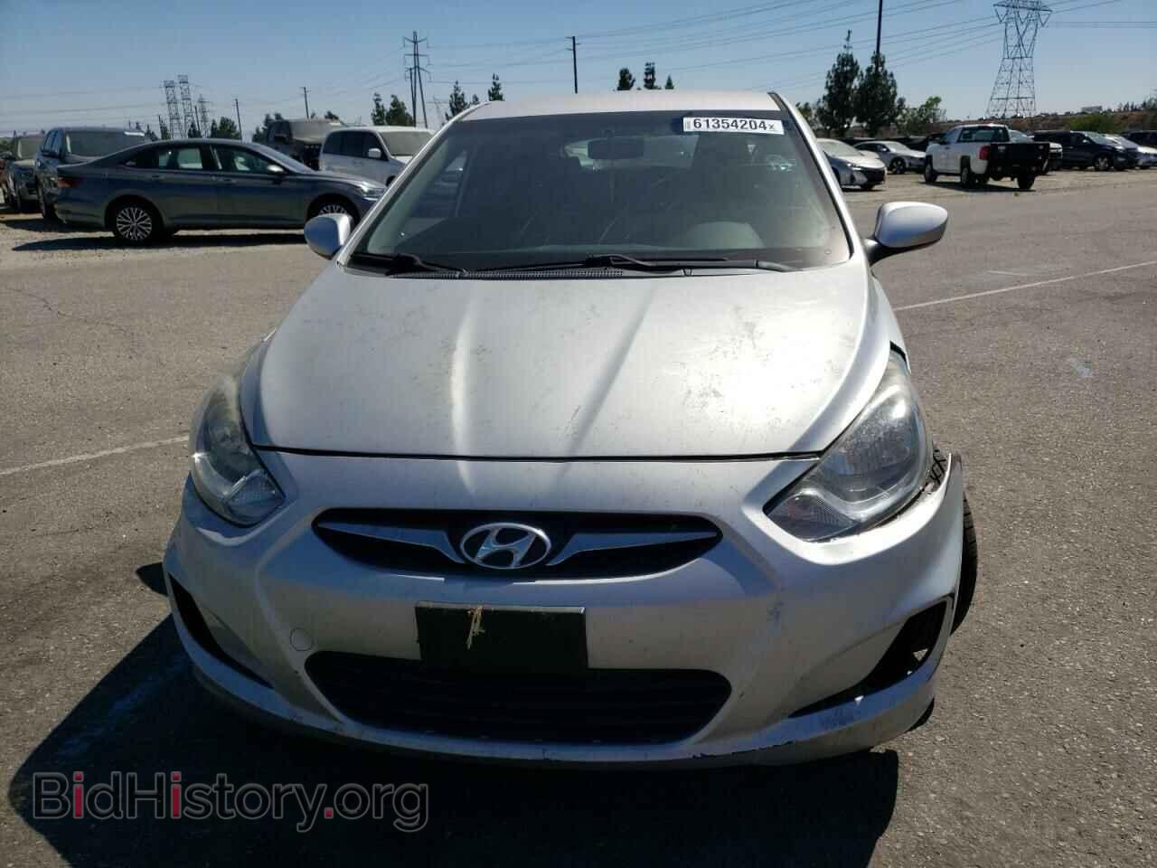 2012 HYUNDAI ACCENT - VIN: KMHCU5AE5CU004451 - Фото 5