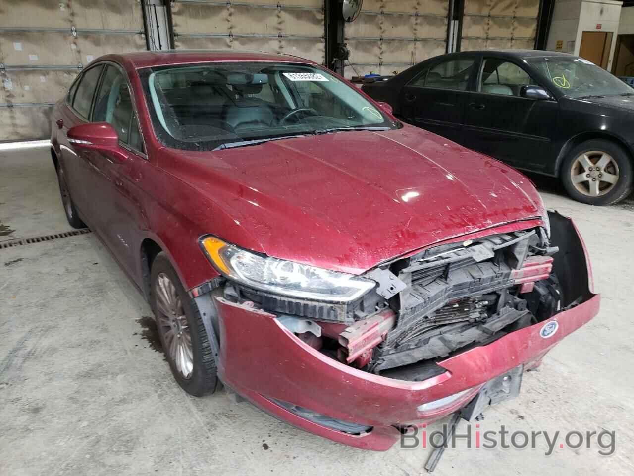 Photo 3FA6P0LU0DR184579 - FORD FUSION 2013