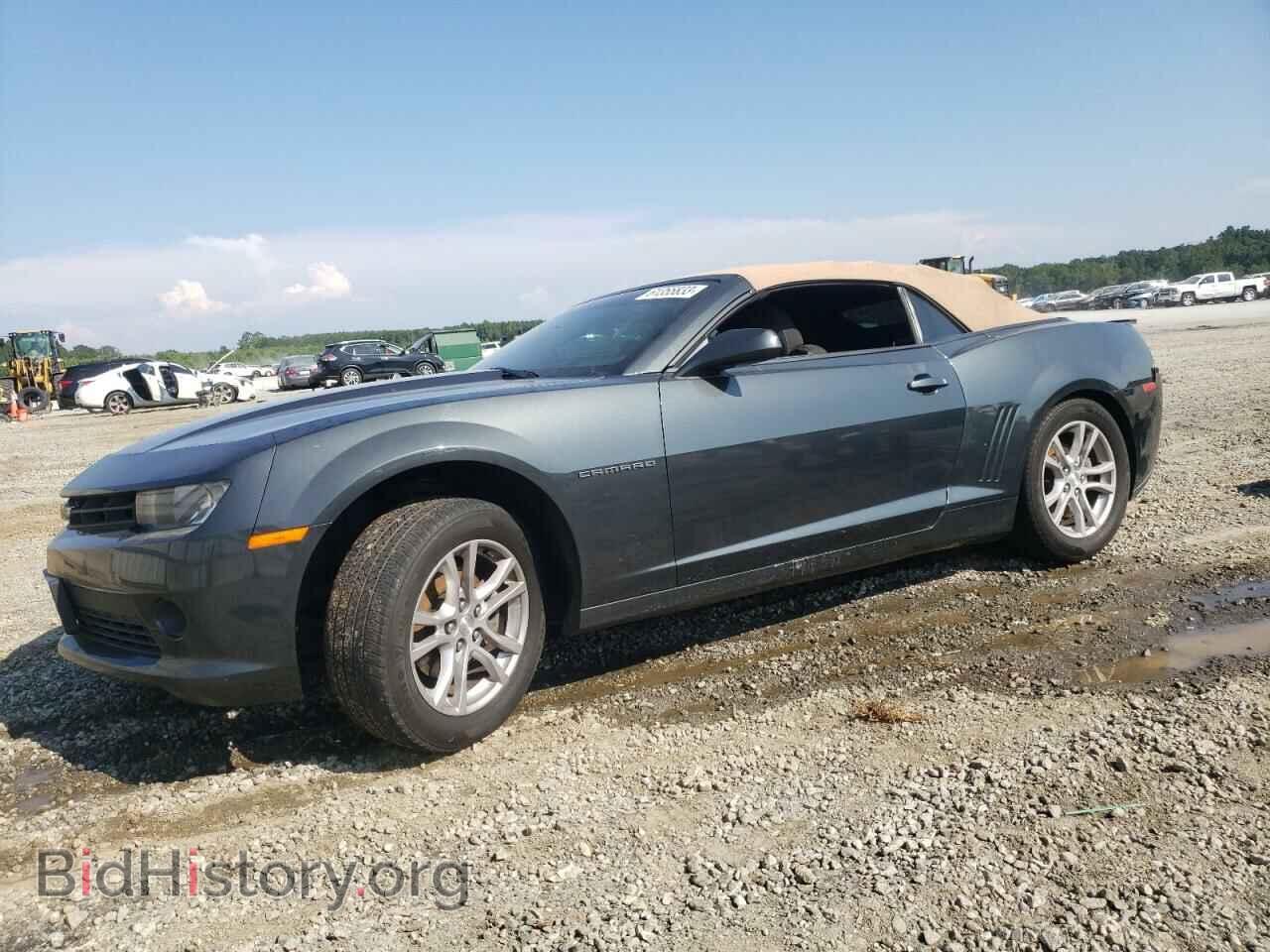 Photo 2G1FD3D32F9127599 - CHEVROLET CAMARO 2015