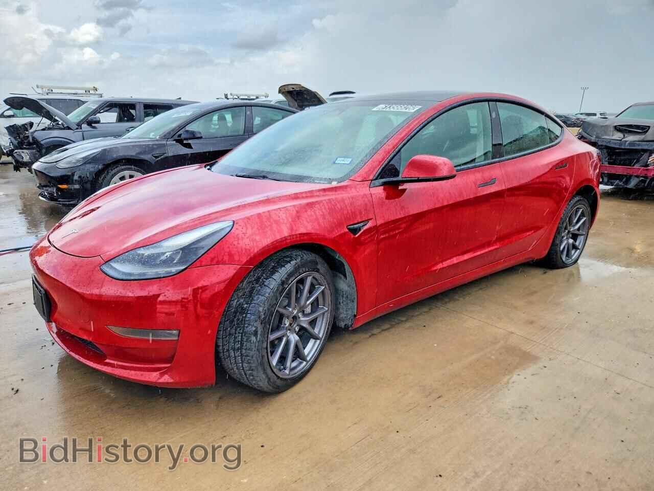 Photo 5YJ3E1EB6NF287545 - TESLA MODEL 3 2022