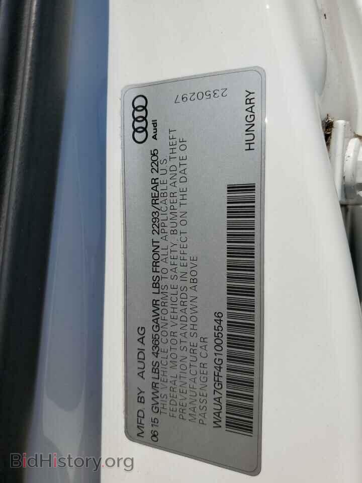 2016 AUDI A3 - VIN: WAUA7GFF4G1005546 - Фото 12