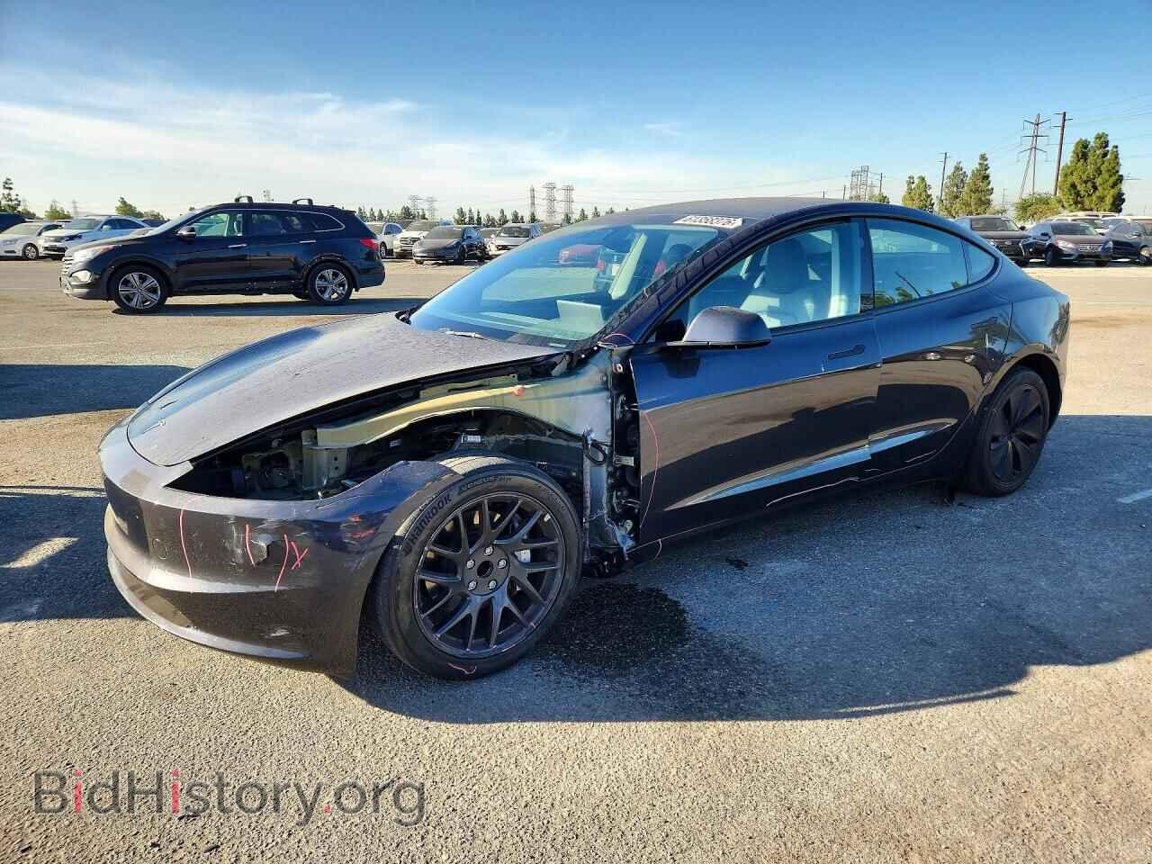Photo 5YJ3E1EA5RF743418 - TESLA MODEL 3 2024