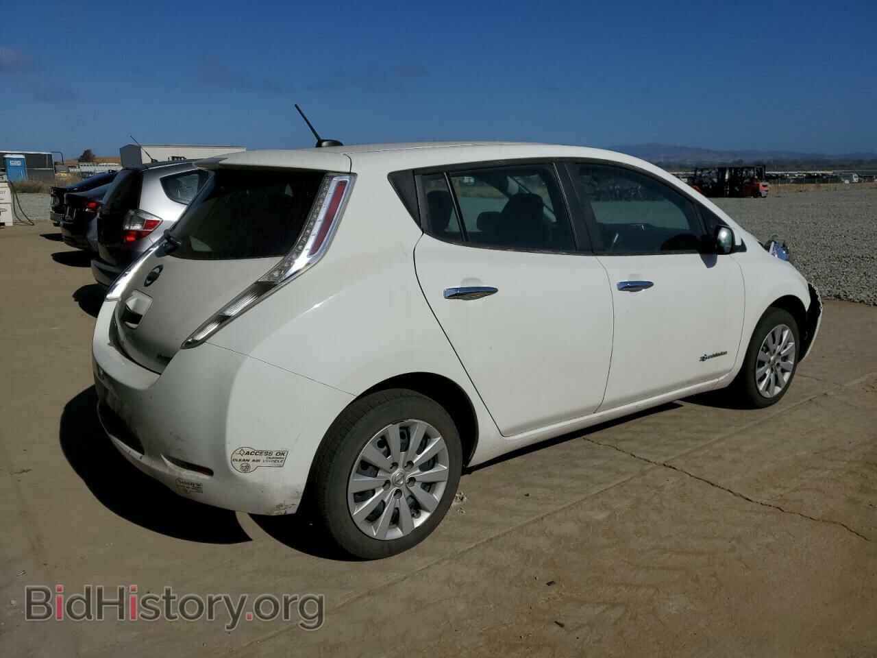 2015 NISSAN LEAF - VIN: 1N4AZ0CP1FC316913 - Фото 3