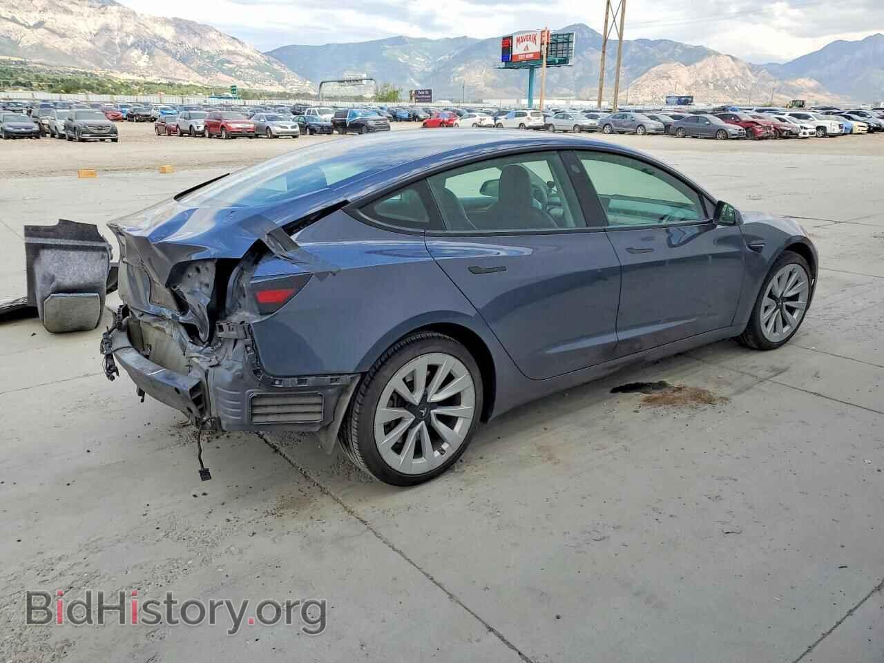 2022 TESLA MODEL 3 - VIN: 5YJ3E1EA7NF372482 - Photo 3