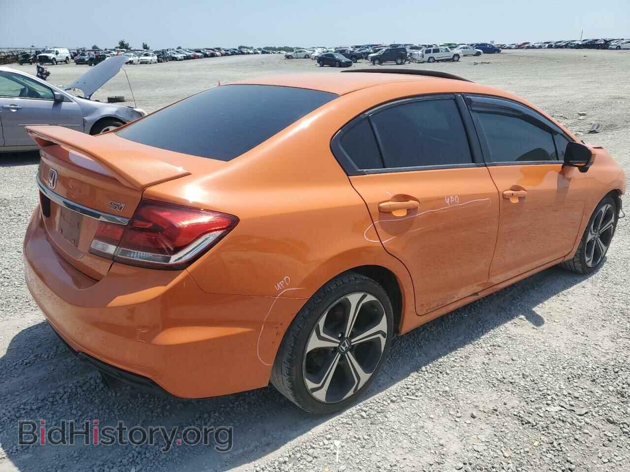 2014 HONDA CIVIC - VIN: 2HGFB6E58EH705029 - Фото 3