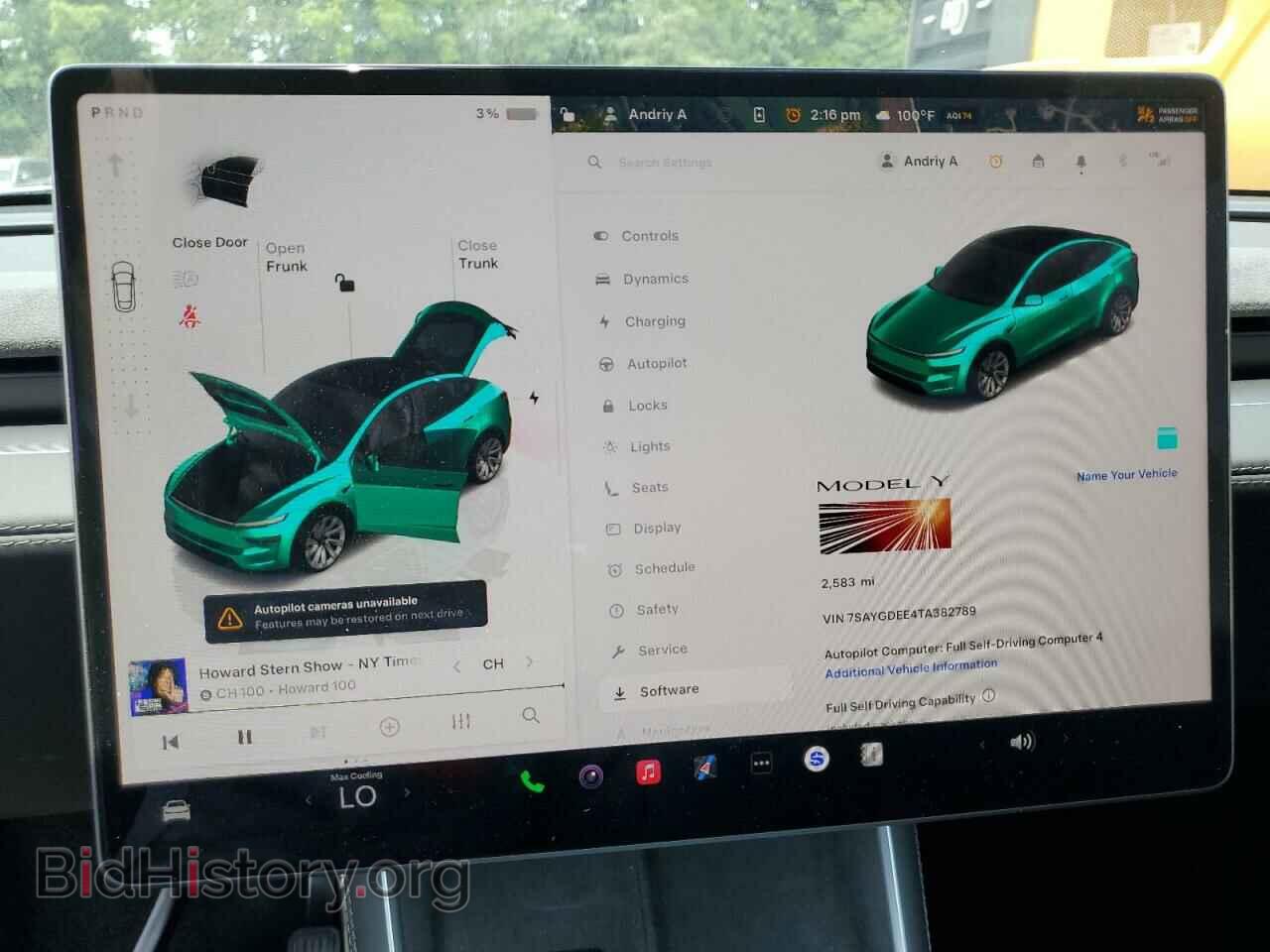 2026 TESLA MODEL Y - VIN: 7SAYGDEE4TA382789 - Photo 9