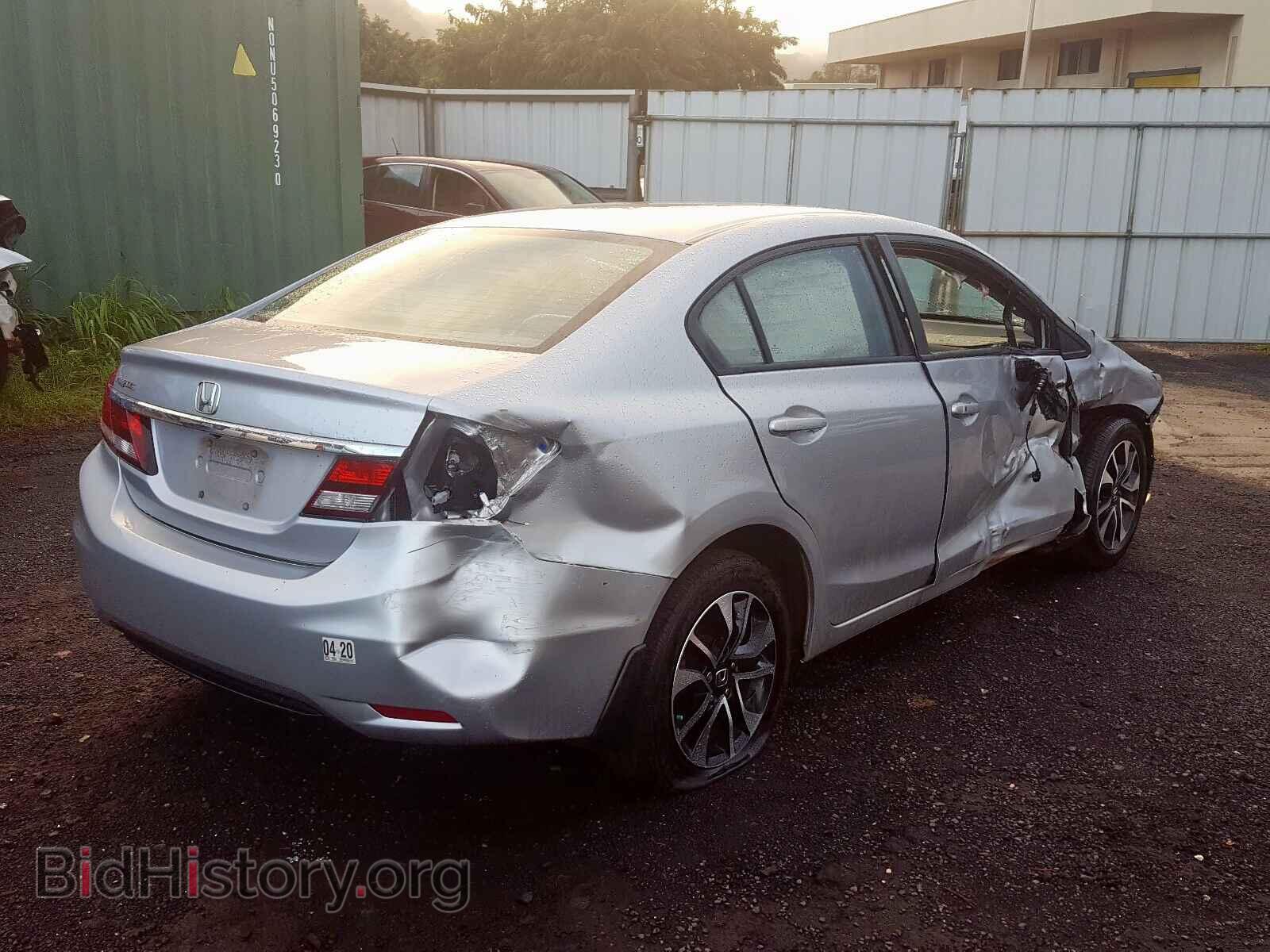 2014 HONDA CIVIC - VIN: 19XFB2F86EE017719 - Фото 4