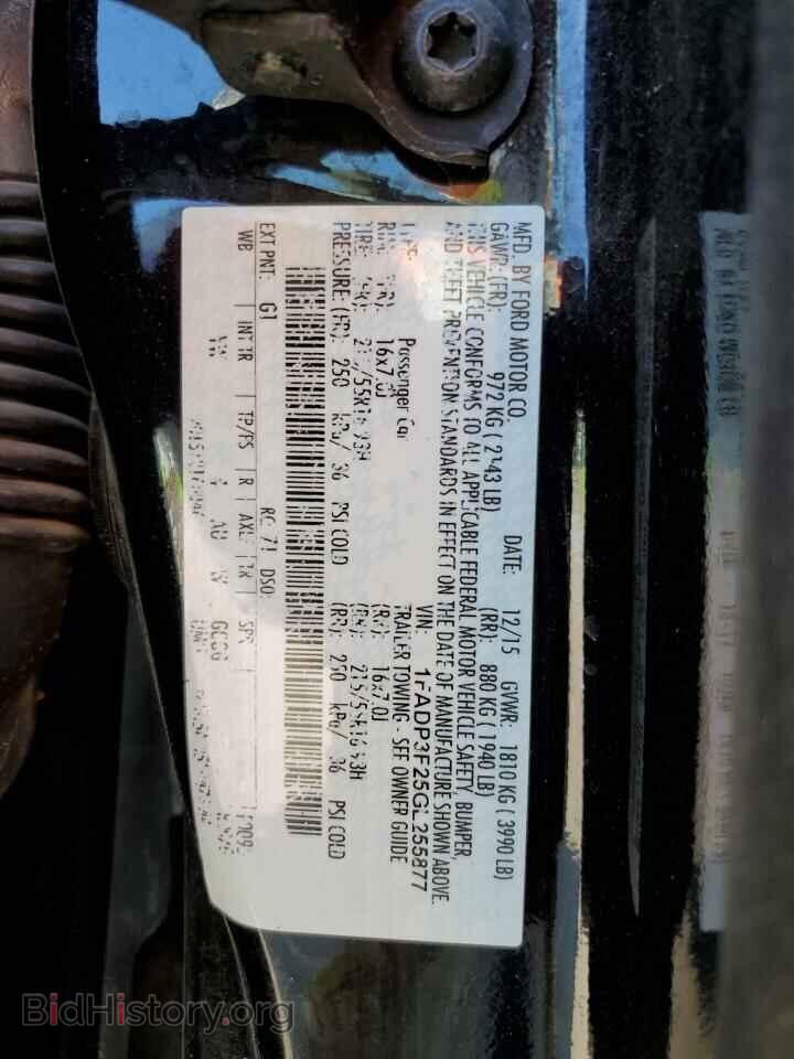 2016 FORD FOCUS - VIN: 1FADP3F25GL255877 - Photo 10