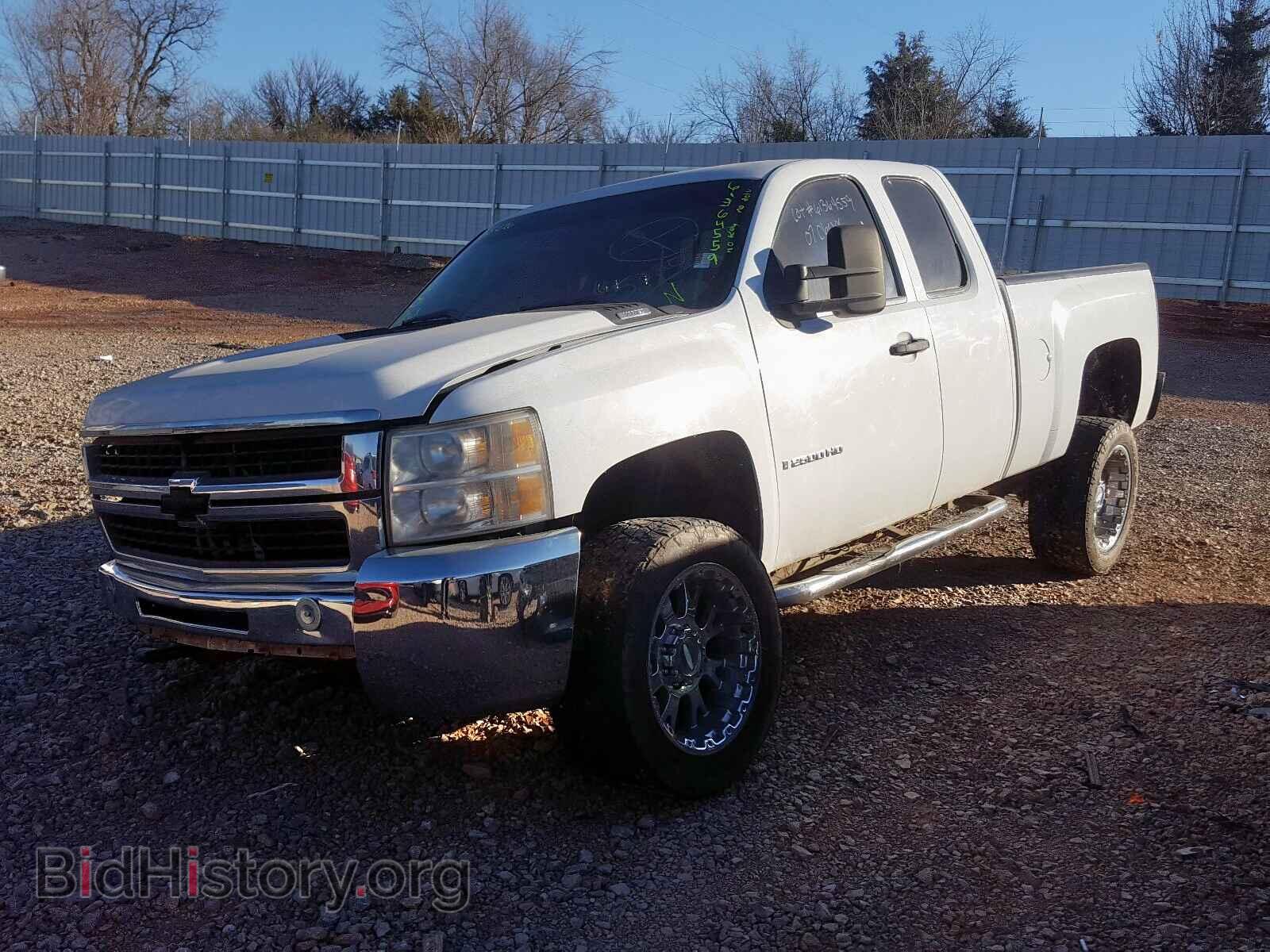 2007 CHEVROLET SILVERADO - VIN: 1GCHC29K37E585020 - Фото 2