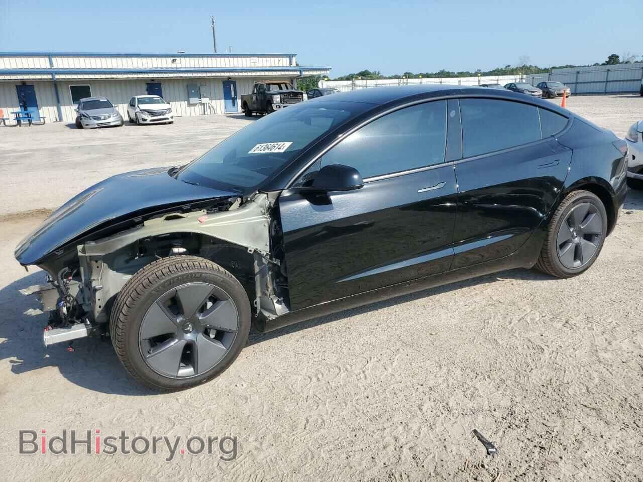 Photo 5YJ3E1EB7NF267532 - TESLA MODEL 3 2022