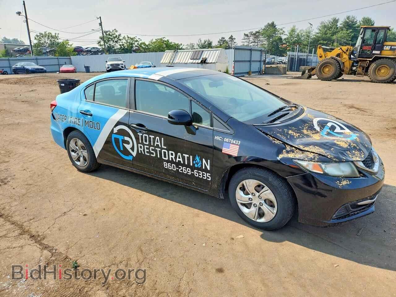 2013 HONDA CIVIC - VIN: 19XFB2F50DE279904 - Фото 4