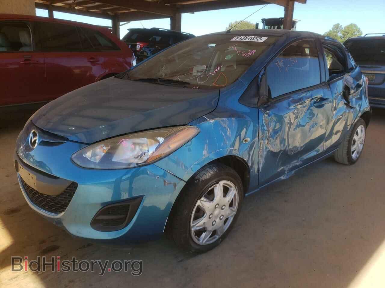 2012 MAZDA 2 - VIN: JM1DE1KY4C0144408 - Фото 2