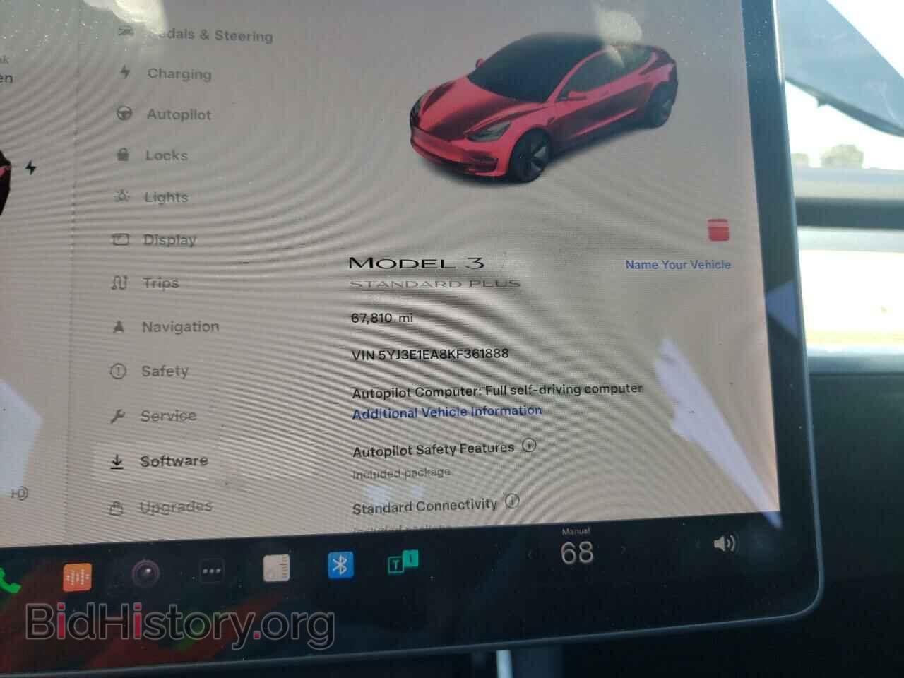 2019 TESLA MODEL 3 - VIN: 5YJ3E1EA8KF361888 - Фото 9