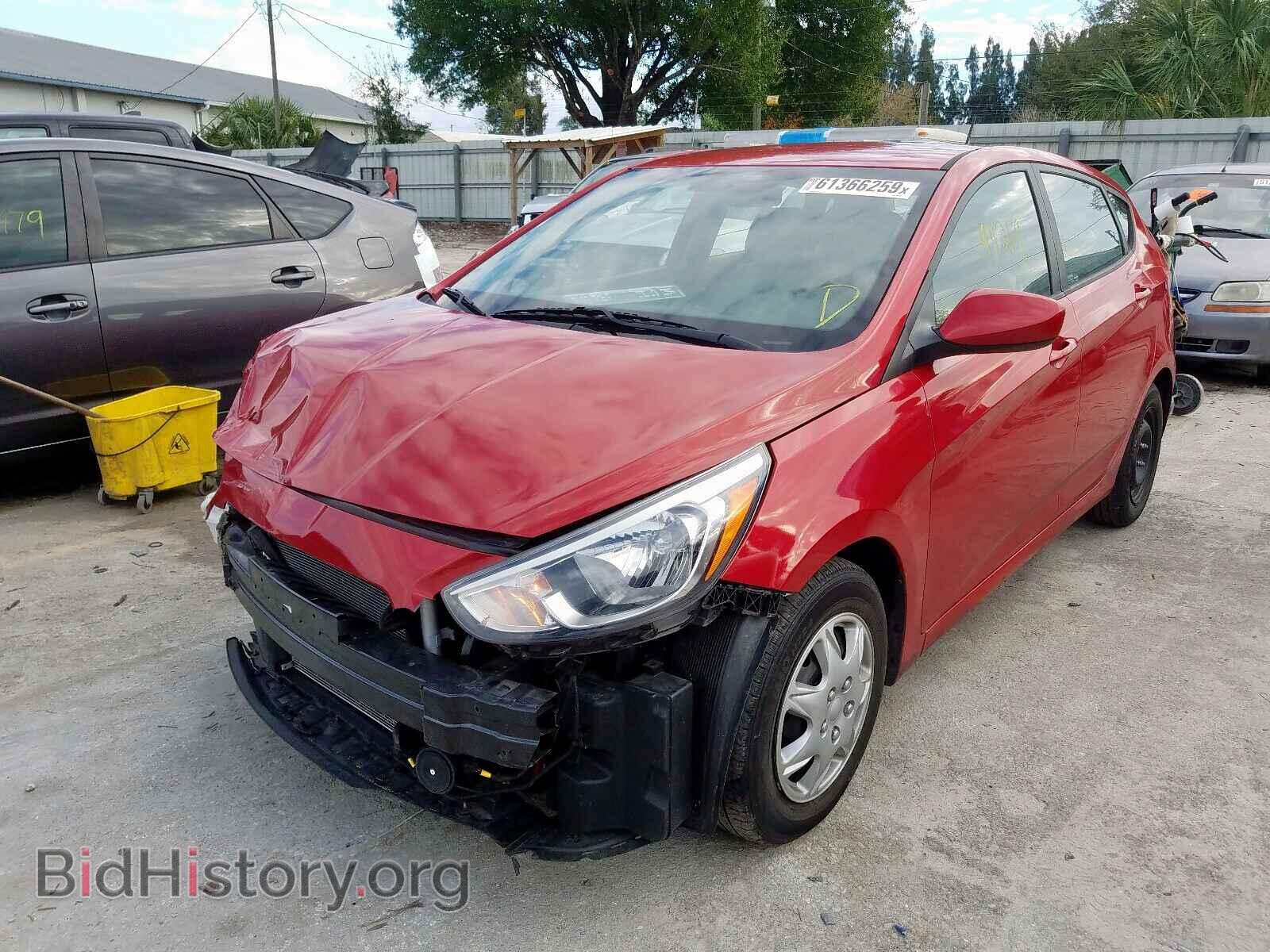 2015 HYUNDAI ACCENT - VIN: KMHCT5AE8FU208426 - Фото 2