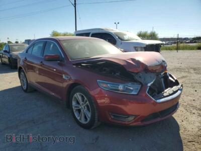 2015 Ford TAURUS Taurus SEL, красный — VIN 1FAHP2E86FG113899, Copart