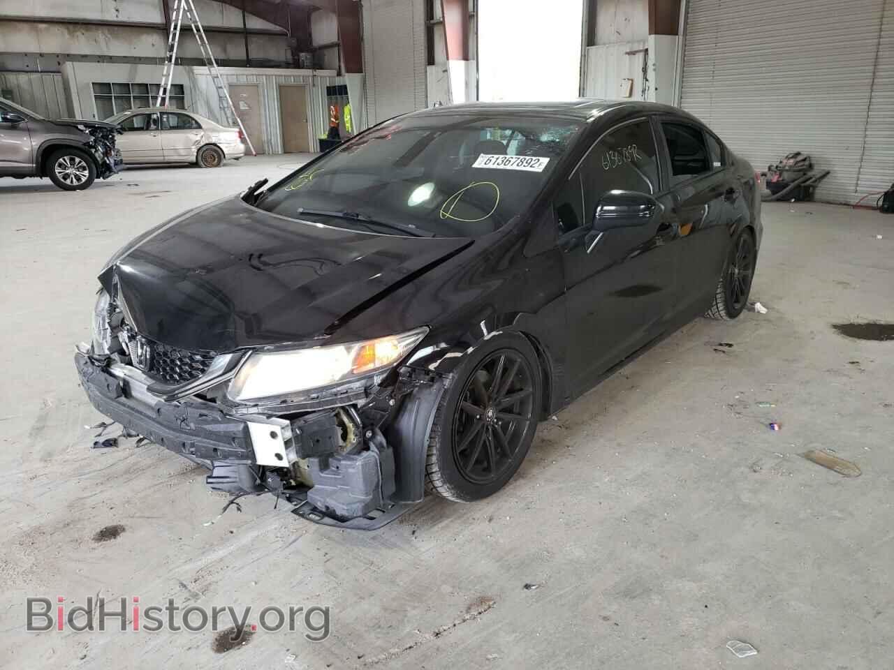 2015 HONDA CIVIC - VIN: 2HGFB2F98FH515372 - Фото 2