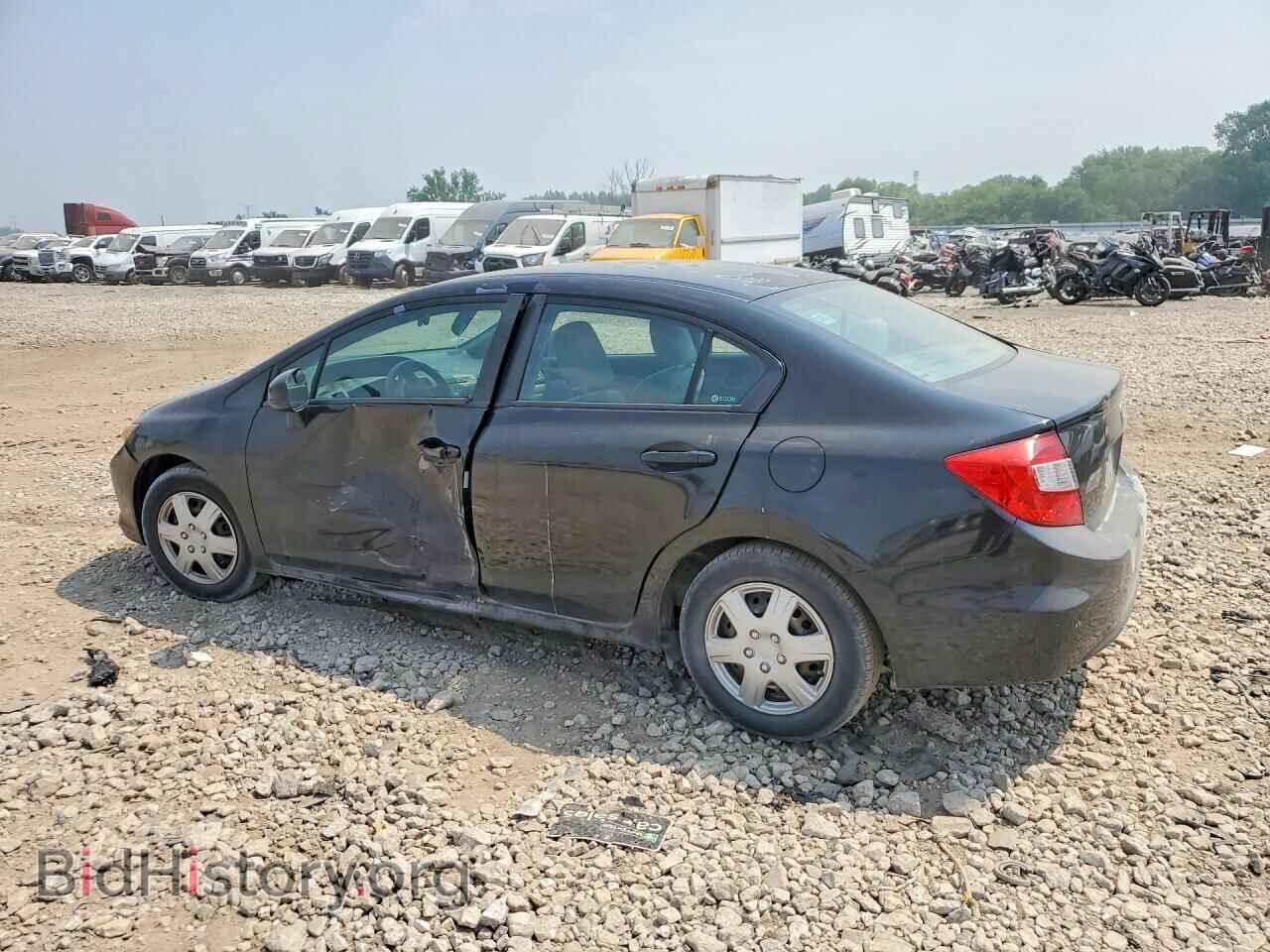 2012 HONDA CIVIC - VIN: 2HGFB2F53CH520357 - Фото 2