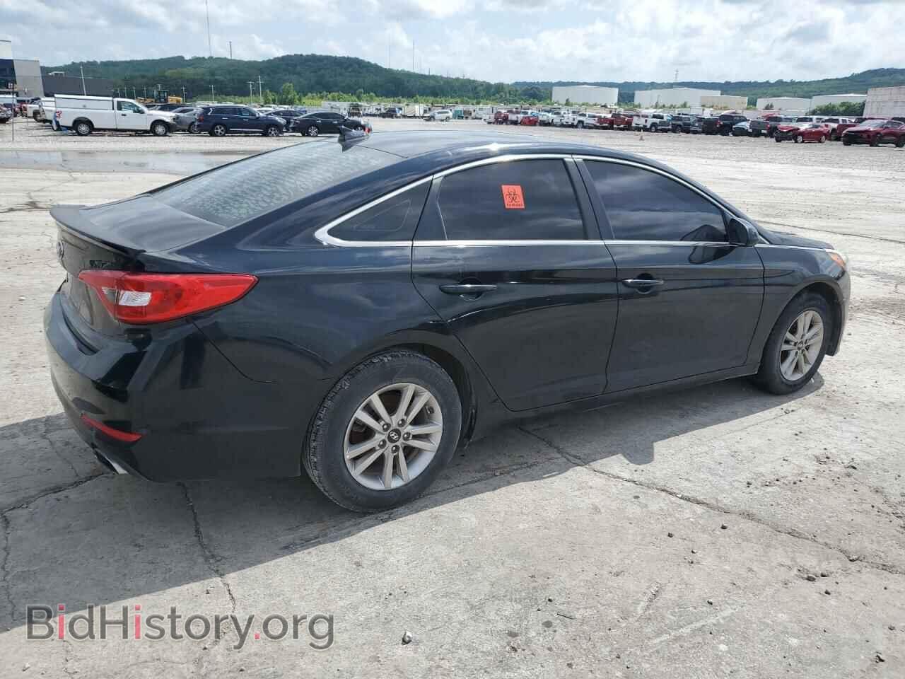 2016 HYUNDAI SONATA - VIN: 5NPE24AF4GH351677 - Фото 3