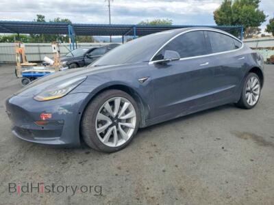 2018 Tesla MODEL 3, charcoal — VIN 5YJ3E1EA2JF009548, Copart
