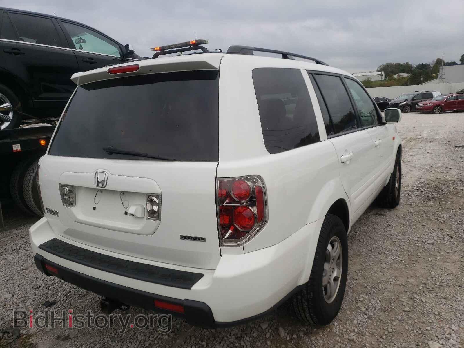 2007 HONDA PILOT - VIN: 2HKYF18787H541075 - Фото 4