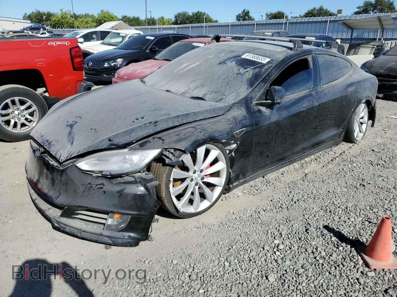 Photo 5YJSA1H28EFP63474 - TESLA MODEL S 2014