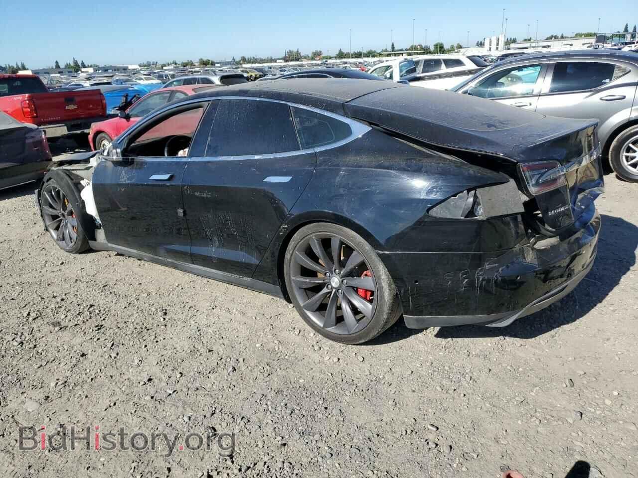 2014 TESLA MODEL S - VIN: 5YJSA1H26EFP68737 - Фото 2