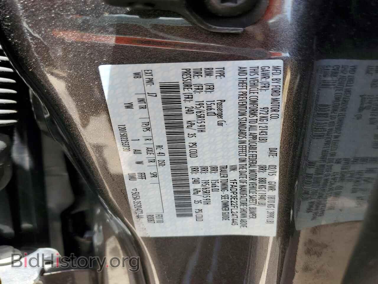2015 FORD FOCUS - VIN: 1FADP3E22FL247445 - Photo 12