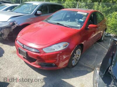 2013 Dodge DART Limited, red — VIN 1C3CDFCA4DD299200, Copart
