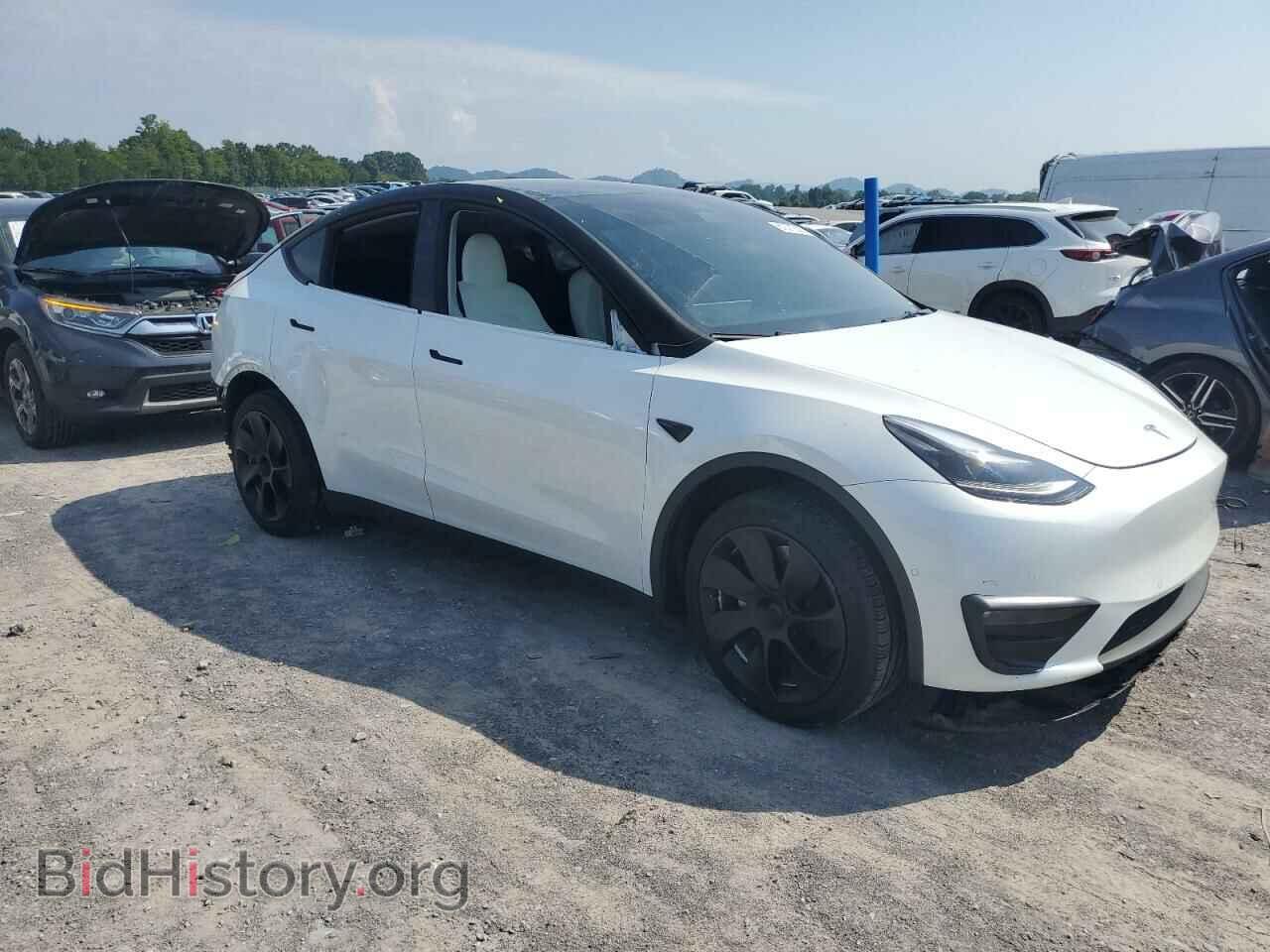 2022 TESLA MODEL Y - VIN: 7SAYGDEE9NF538573 - Фото 4