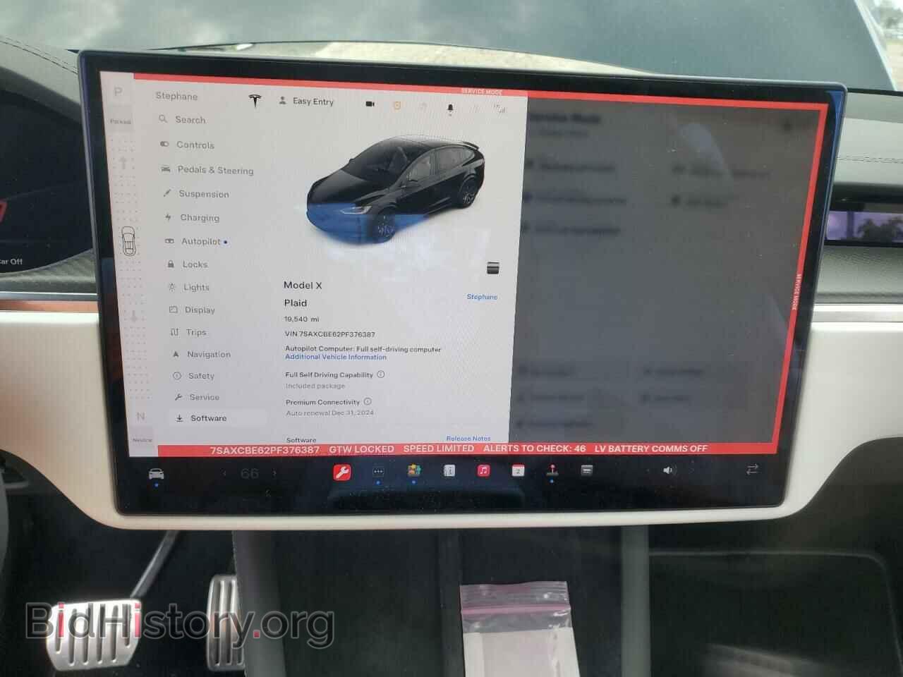 2023 TESLA MODEL X - VIN: 7SAXCBE62PF376387 - Photo 9