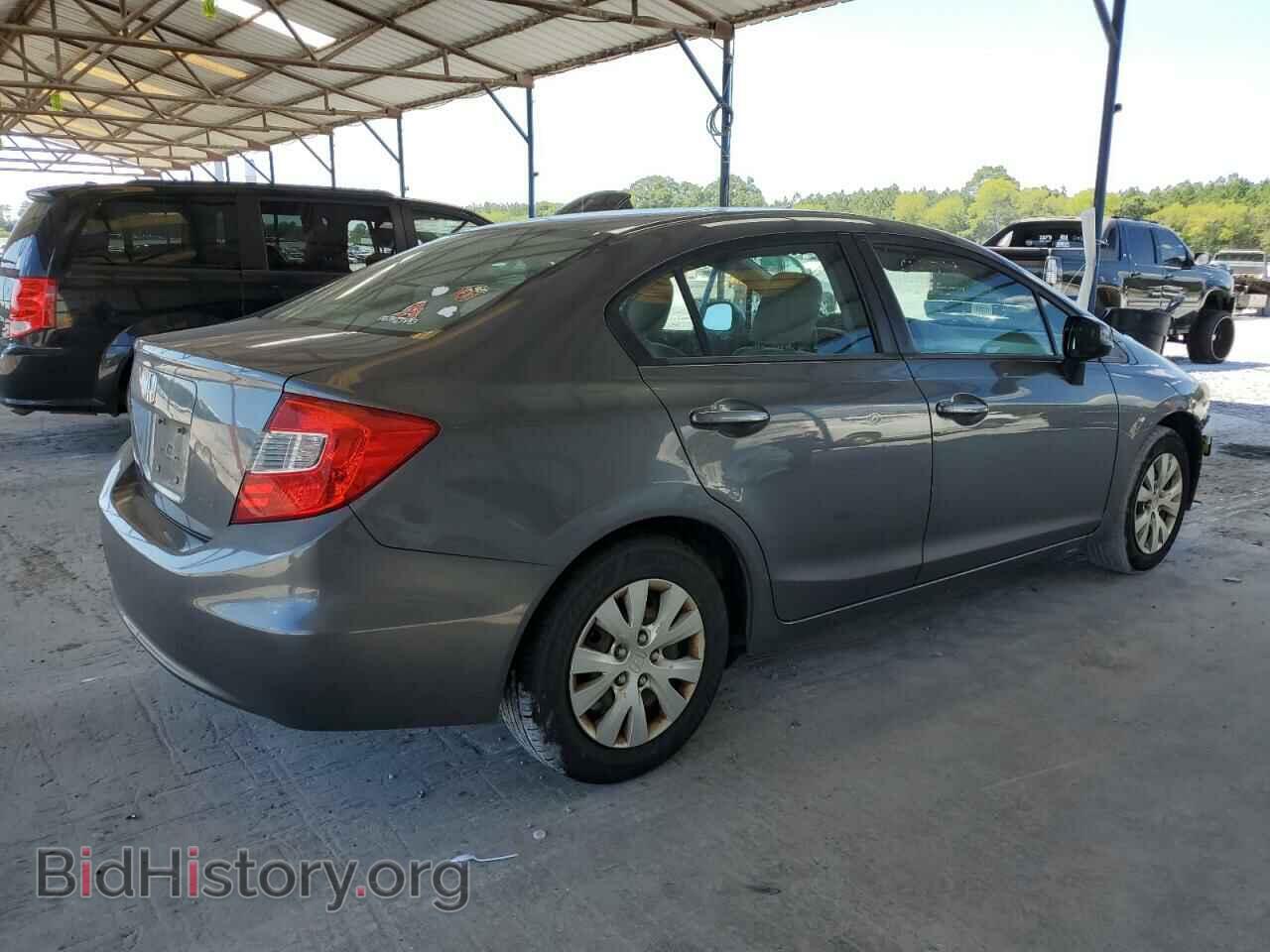 2012 HONDA CIVIC - VIN: 2HGFB2F51CH317600 - Фото 3