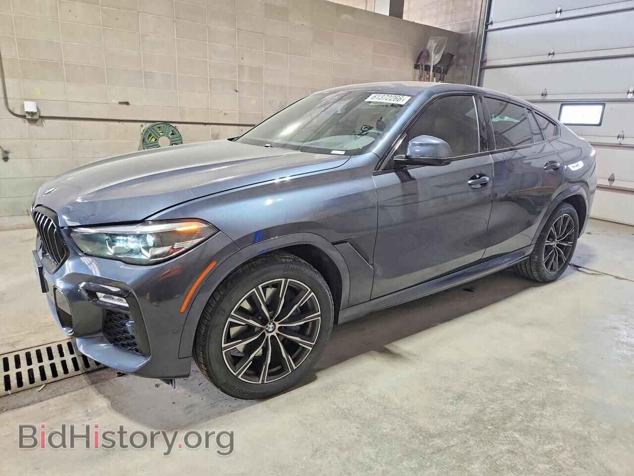 Photo 5UXCY6C06M9F13907 - BMW X6 2021