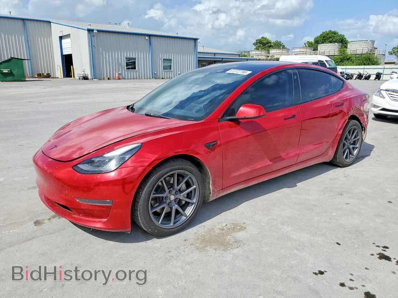 Photo 5YJ3E1EA5NF191932 - TESLA MODEL 3 2022