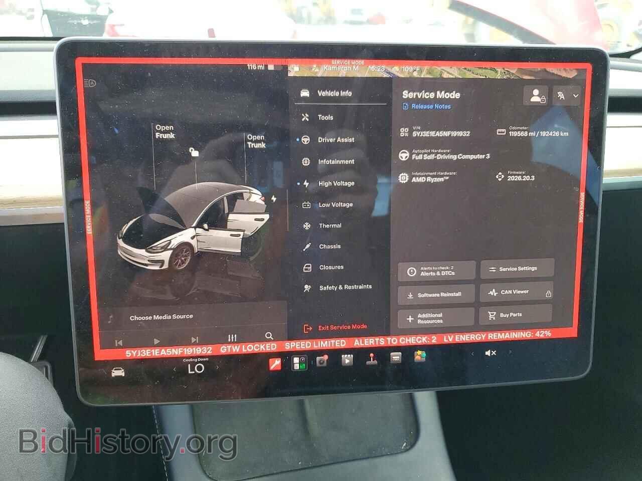 2022 TESLA MODEL 3 - VIN: 5YJ3E1EA5NF191932 - Photo 9