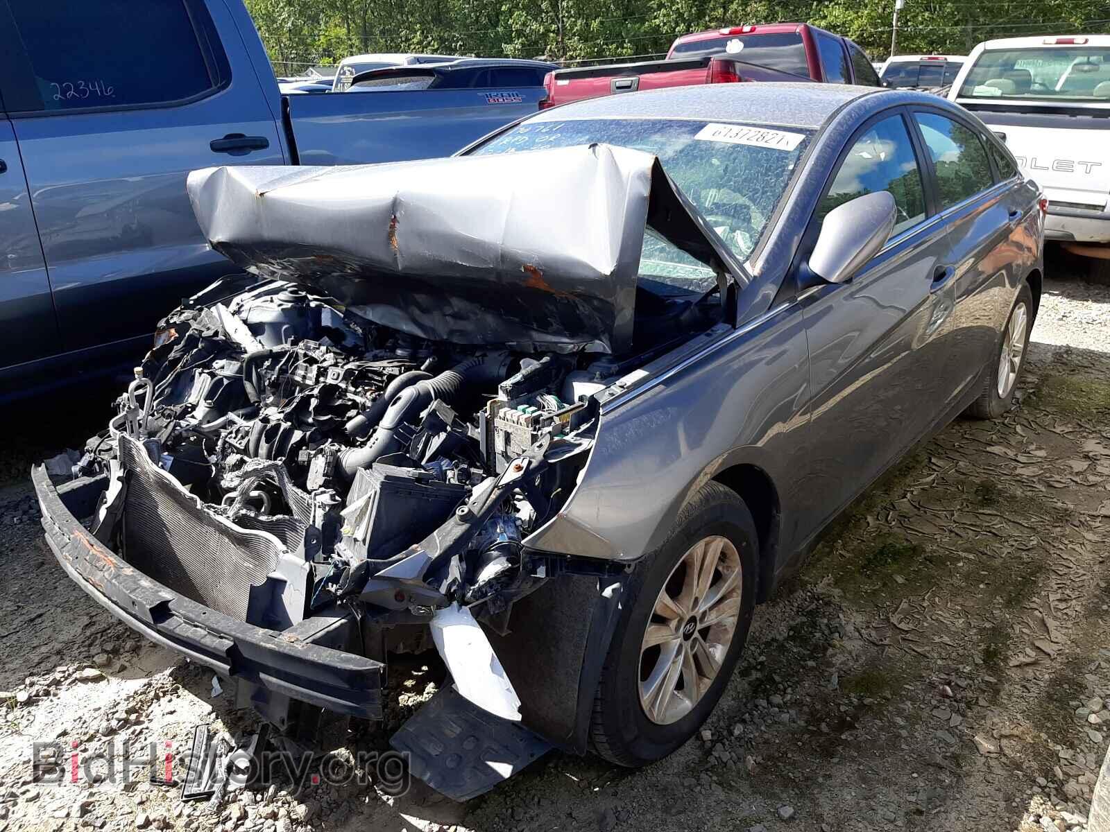 2012 HYUNDAI SONATA - VIN: 5NPEB4AC8CH484376 - Фото 2