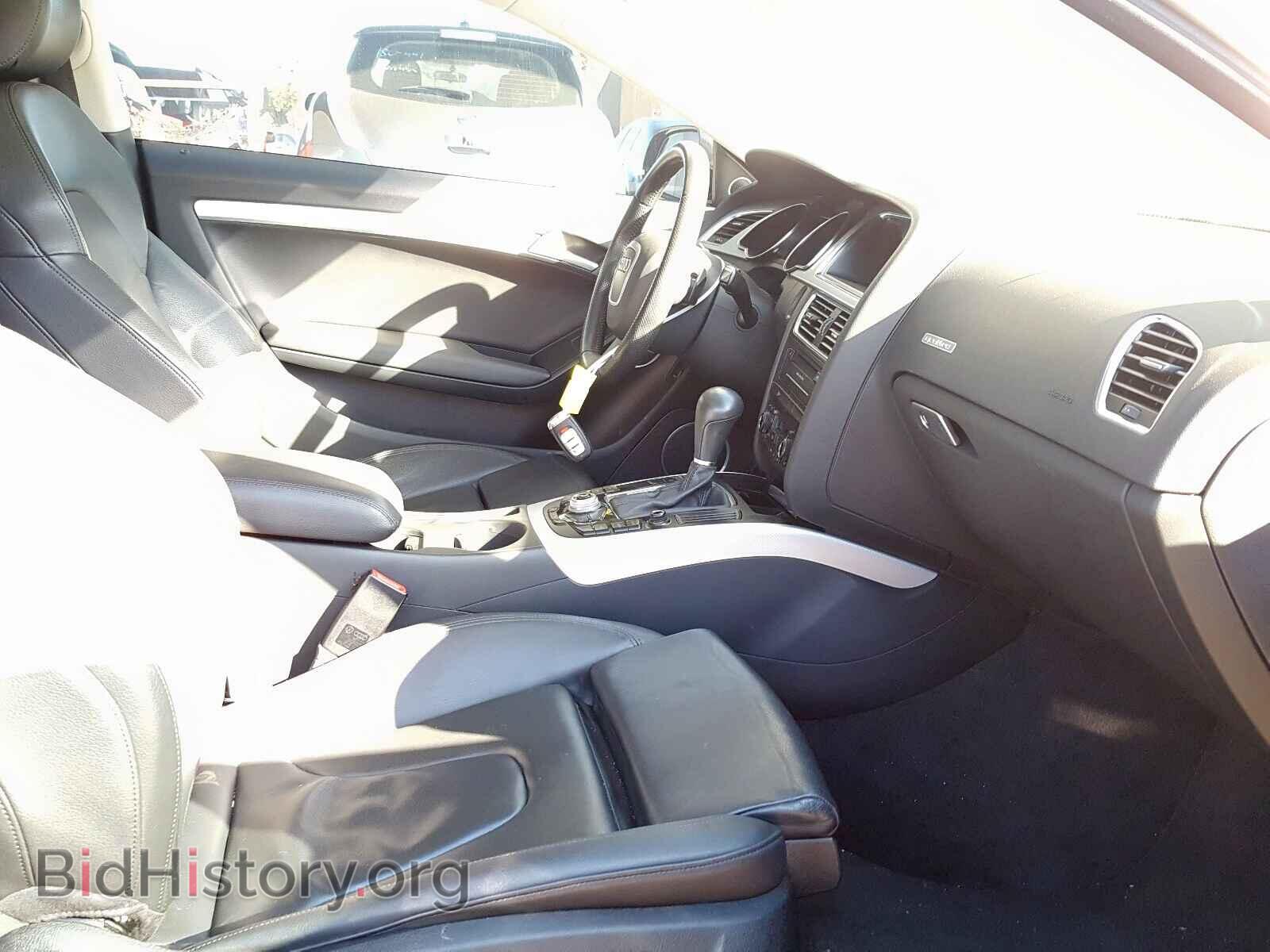 2012 AUDI A5 PREMIUM - VIN: WAULFAFR2CA003937 - Фото 5