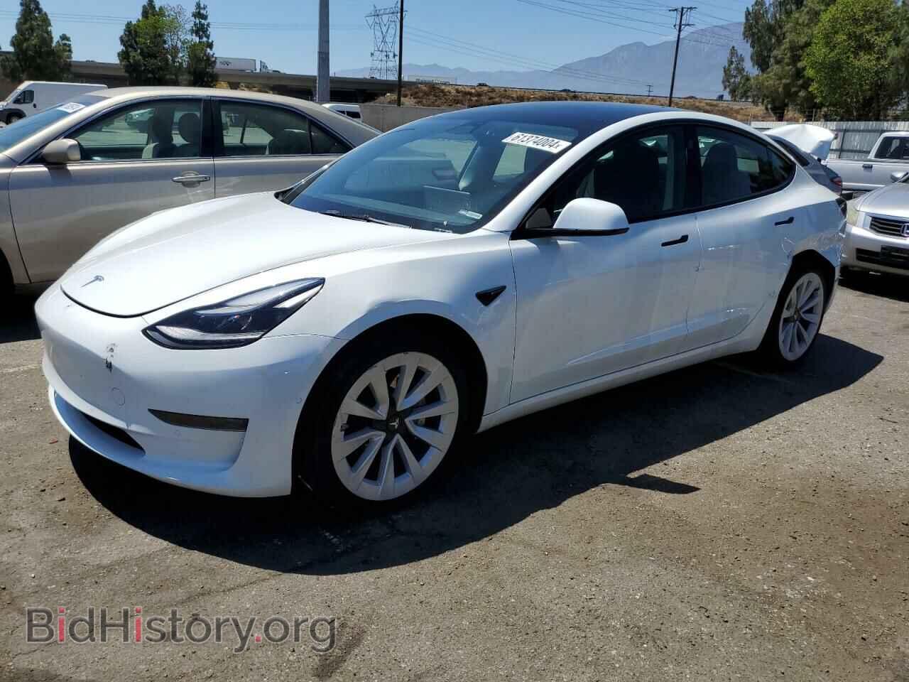 Photo 5YJ3E1EA3NF365643 - TESLA MODEL 3 2022