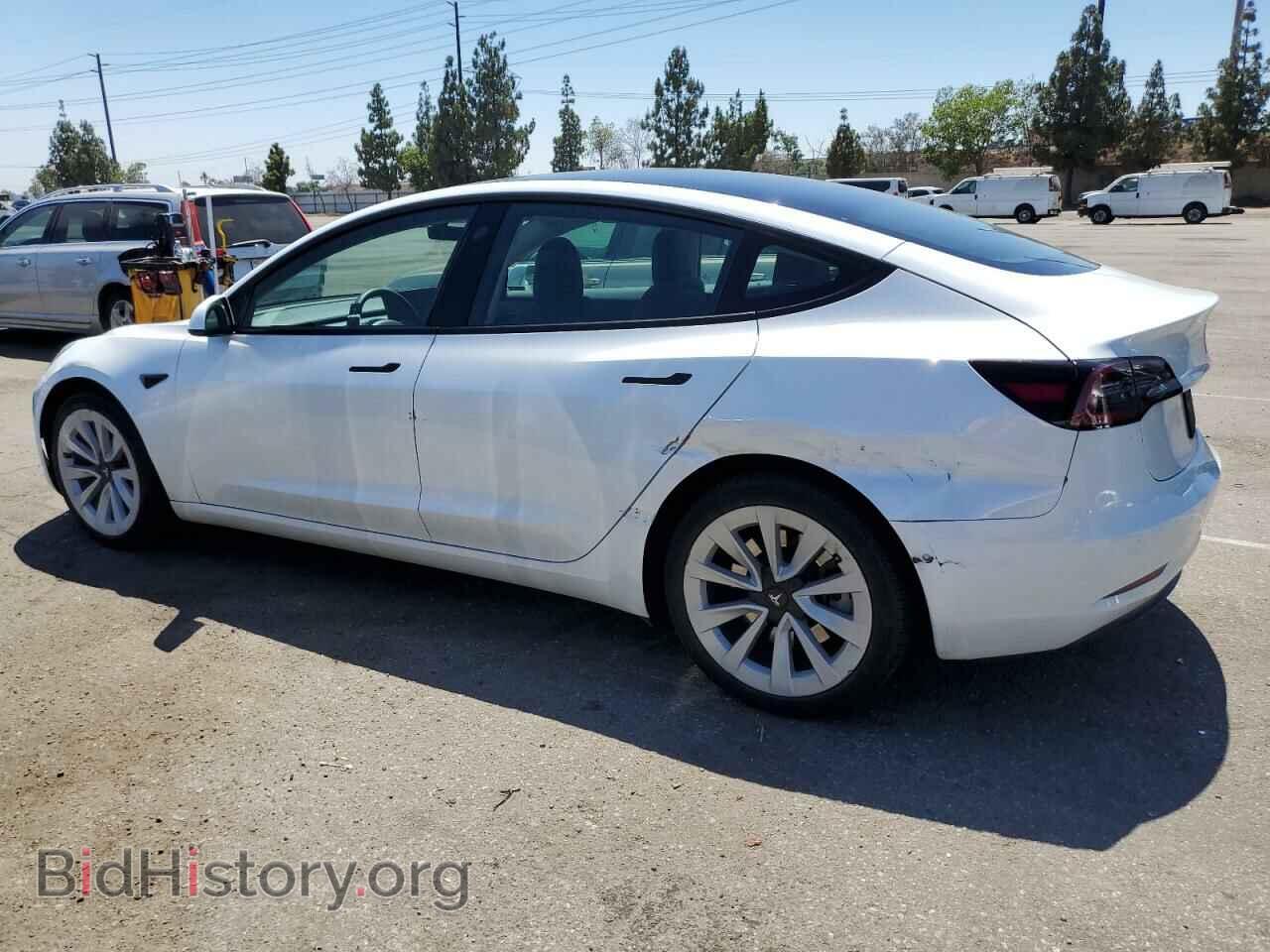 2022 TESLA MODEL 3 - VIN: 5YJ3E1EA3NF365643 - Фото 2
