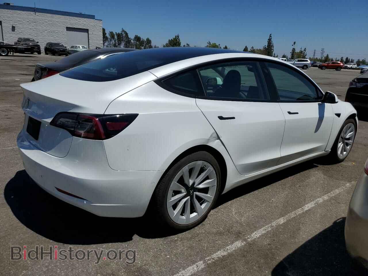 2022 TESLA MODEL 3 - VIN: 5YJ3E1EA3NF365643 - Фото 3