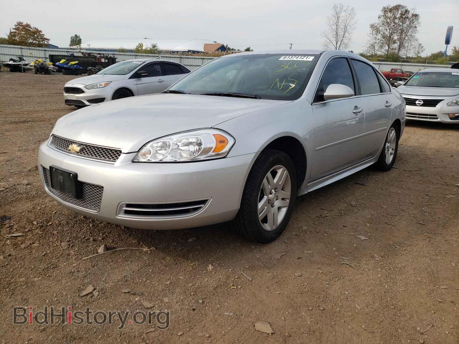2012 CHEVROLET IMPALA - VIN: 2G1WB5E34C1317821 - Фото 2
