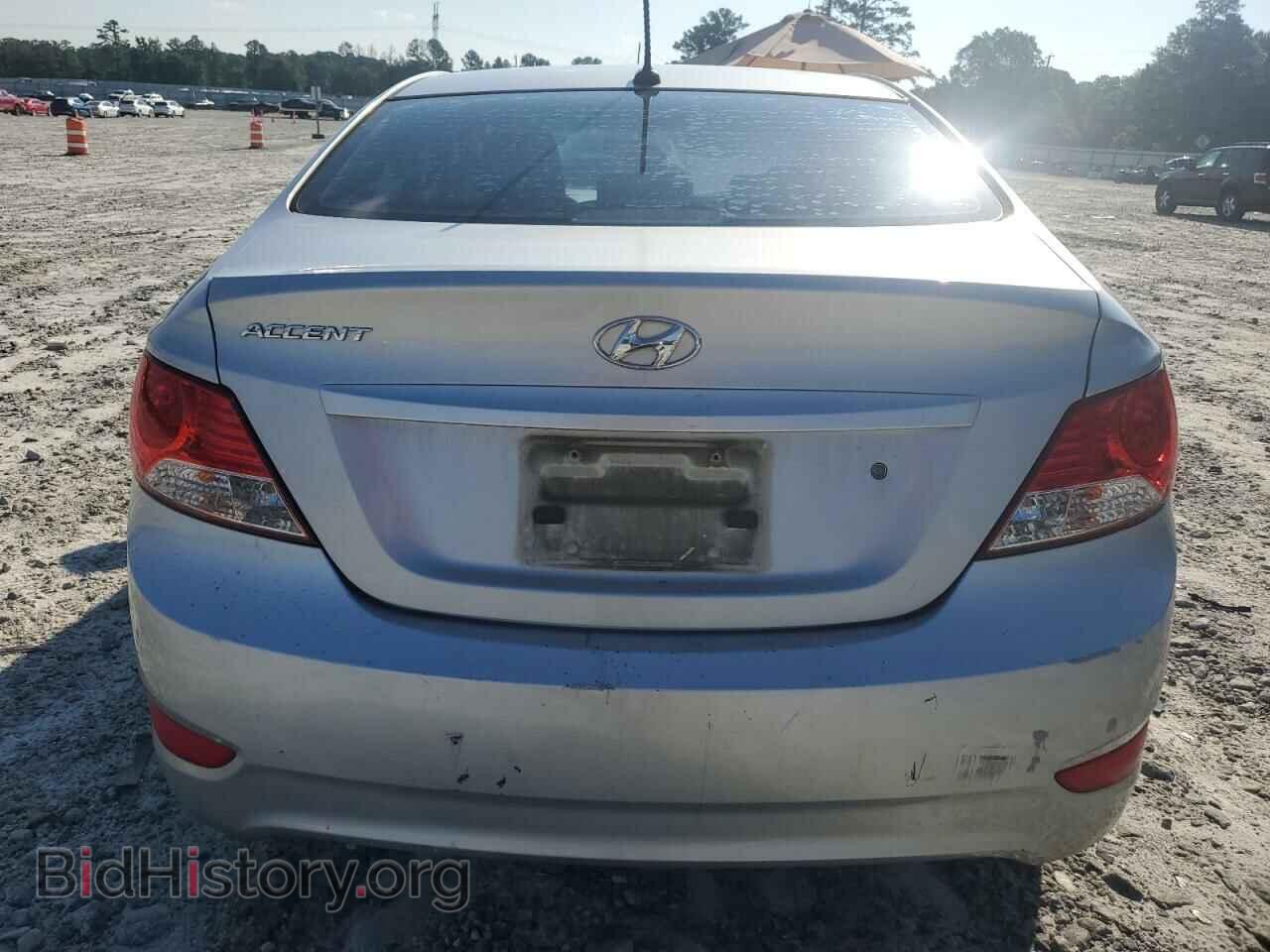2012 HYUNDAI ACCENT - VIN: KMHCU4AEXCU065711 - Фото 6