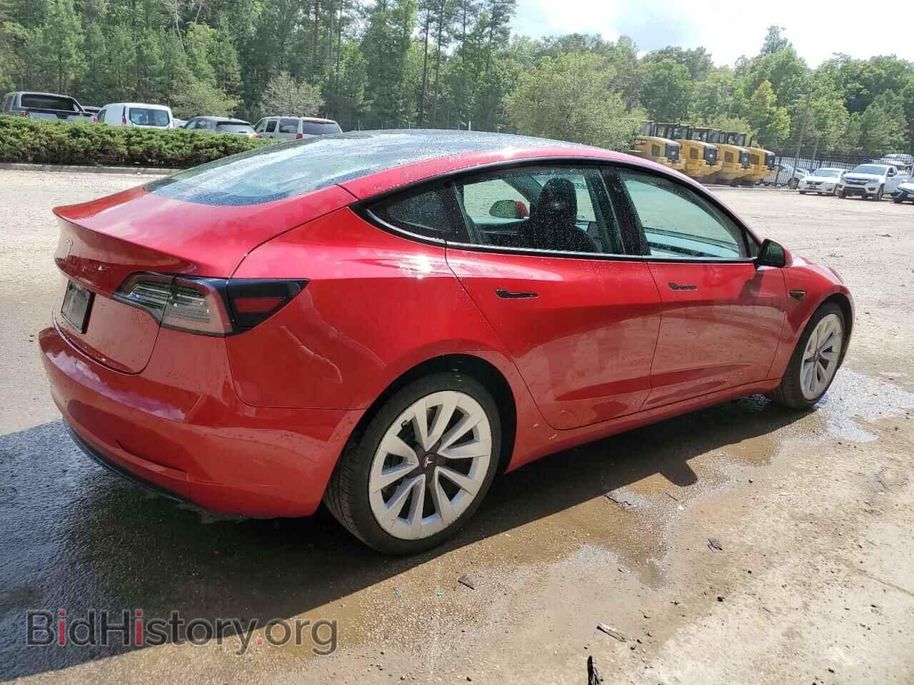 2022 TESLA MODEL 3 - VIN: 5YJ3E1EA4NF289589 - Фото 3