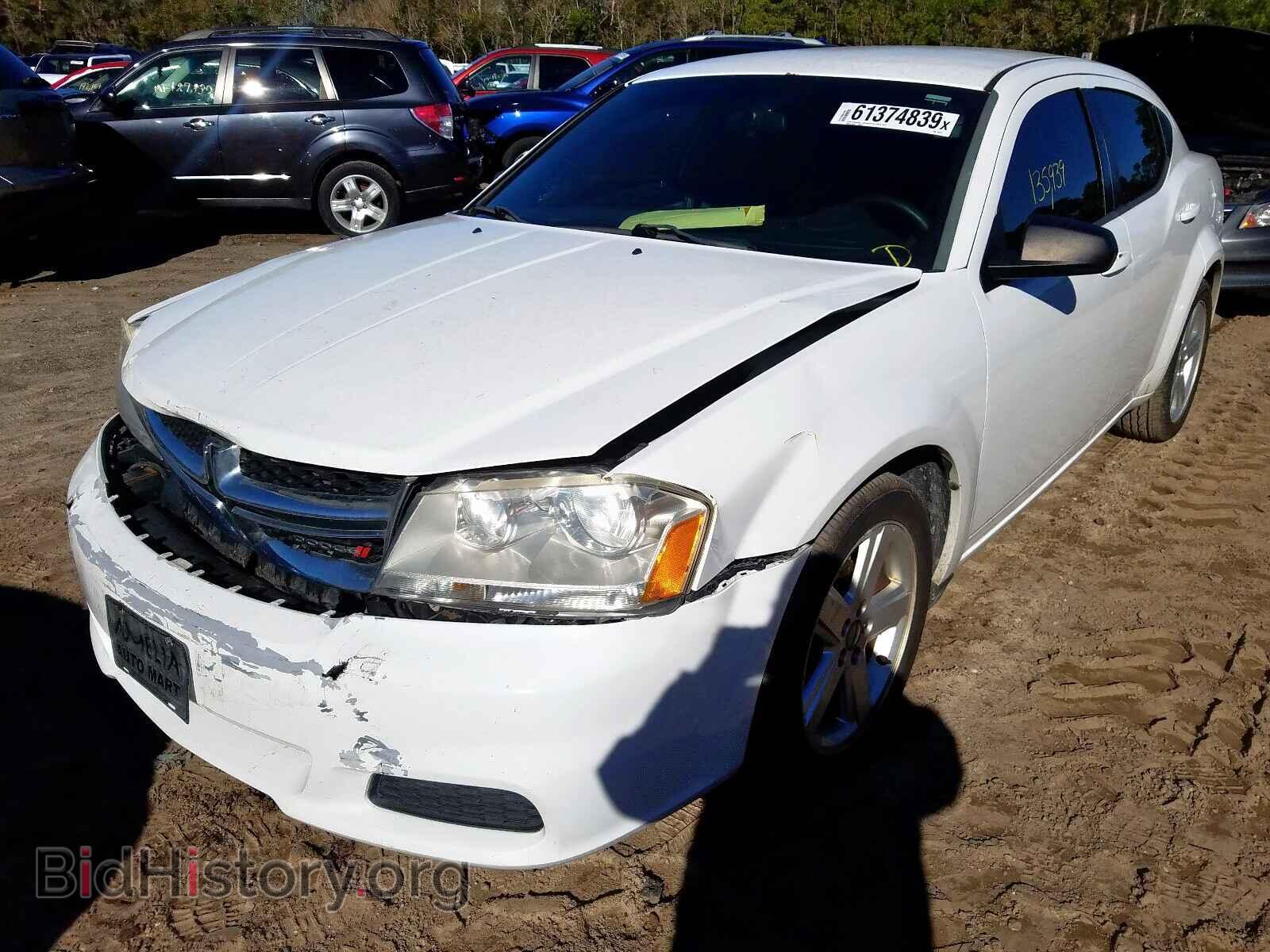 2013 DODGE AVENGER - VIN: 1C3CDZAB3DN565748 - Фото 2