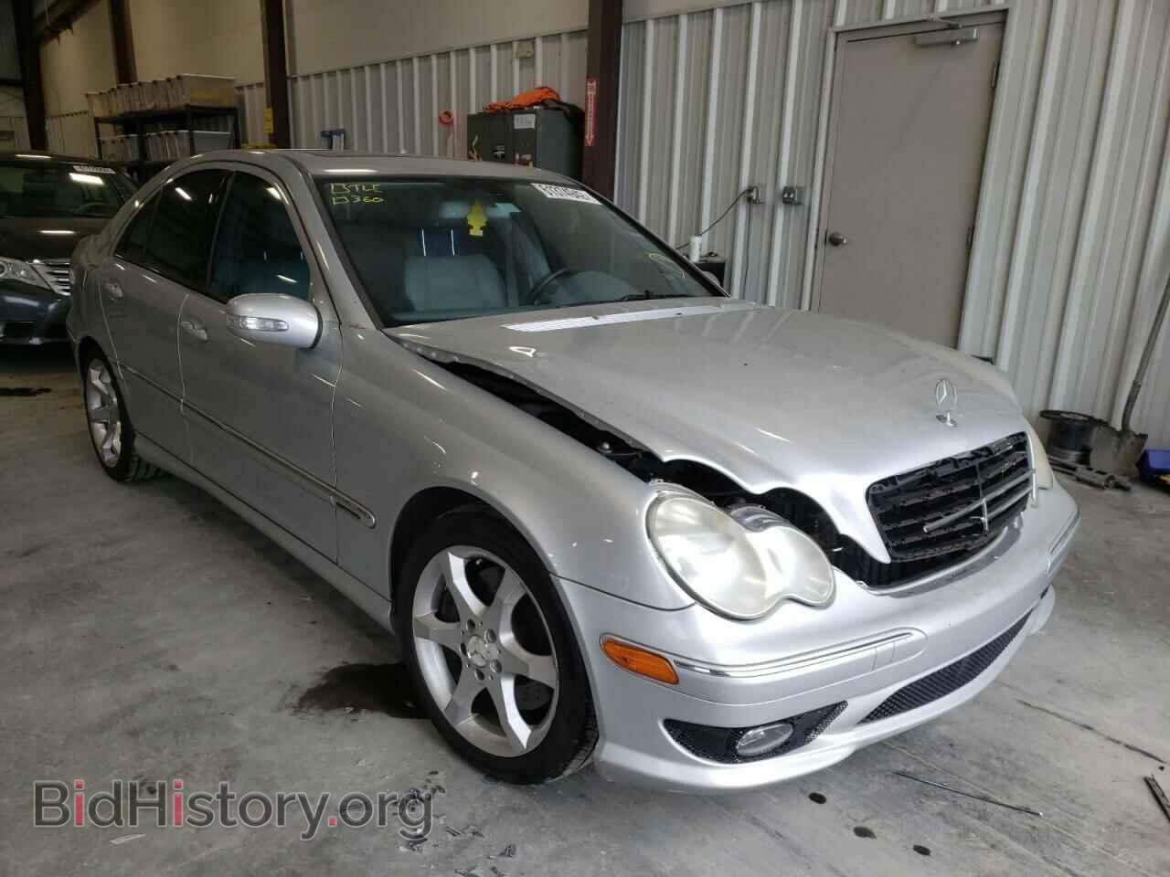 Photo WDBRF52H47F918409 - MERCEDES-BENZ C-CLASS 2007